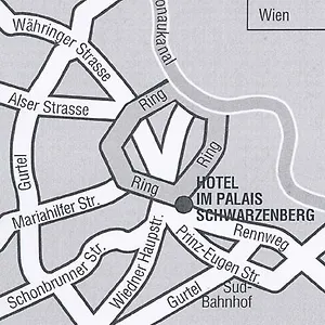 Im Palais Schwarzenberg Wenen